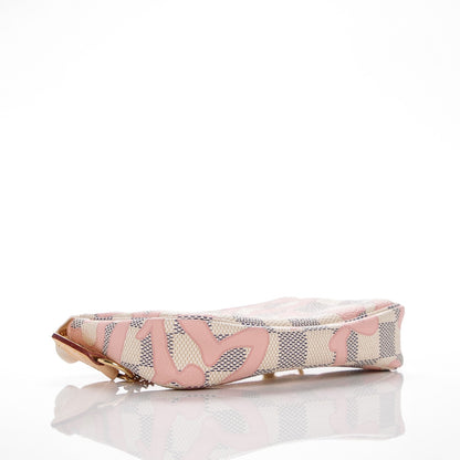 Louis Vuitton Damier Azur Tahitienne Mini Pochette Accessories 4 of 6