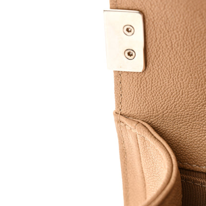 Chanel Caviar Quilted Small Boy Flap Beige 12 of 12