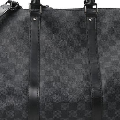 Louis Vuitton Damier Graphite Keepall Bandouliere 55 6 of 8