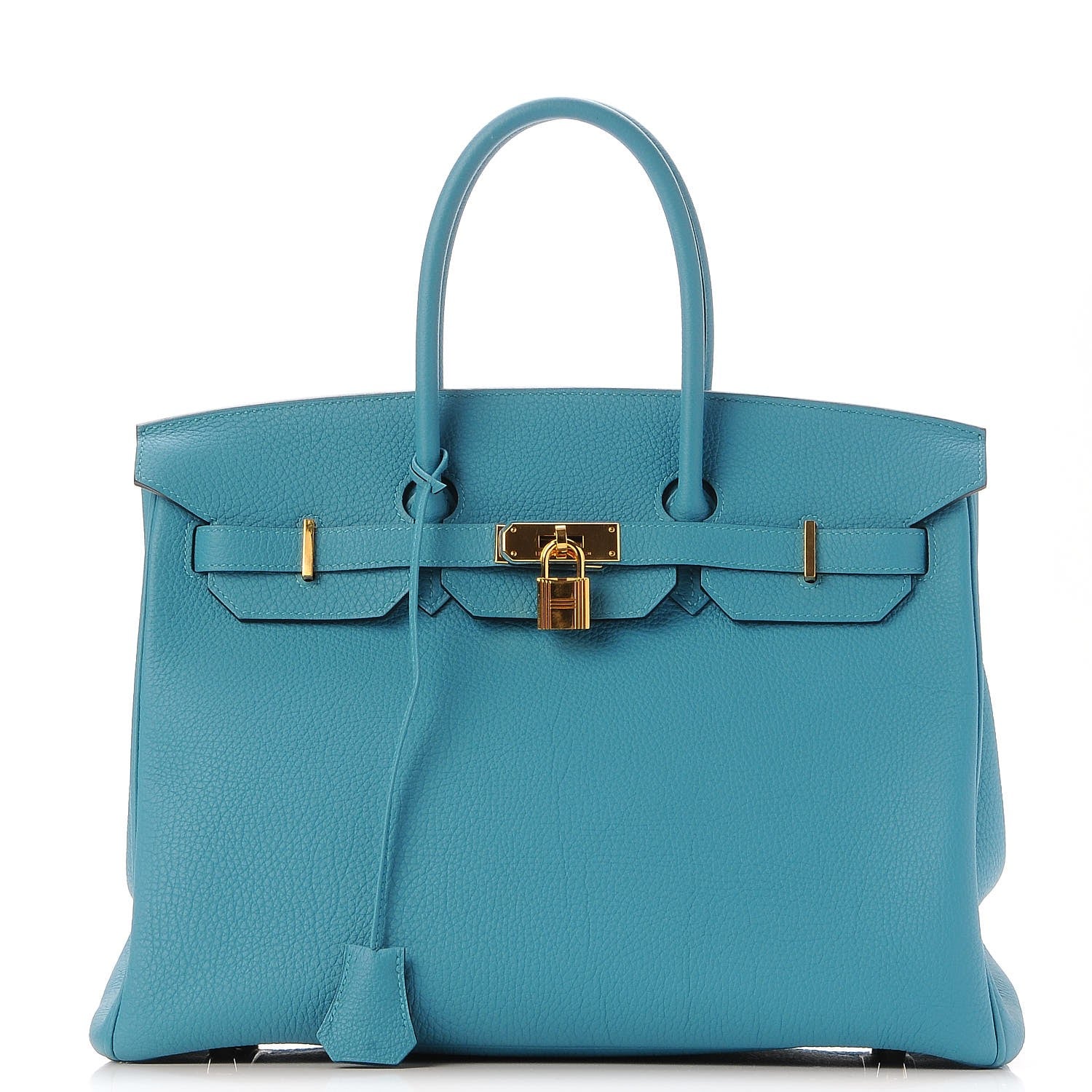 Hermes Togo Birkin 35 Turquoise 1 of 31