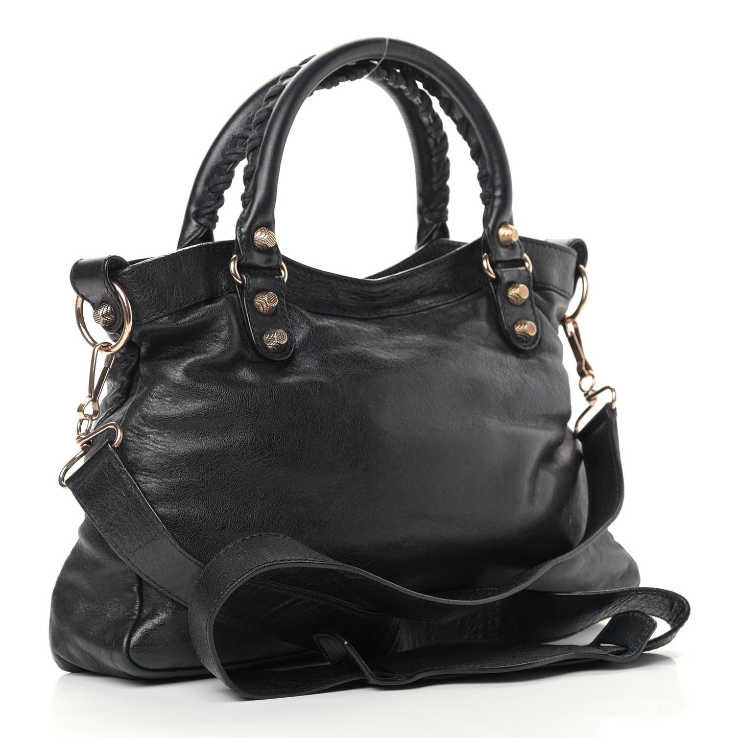 Agneau Giant 12 Gold Hardware Mini City Black
