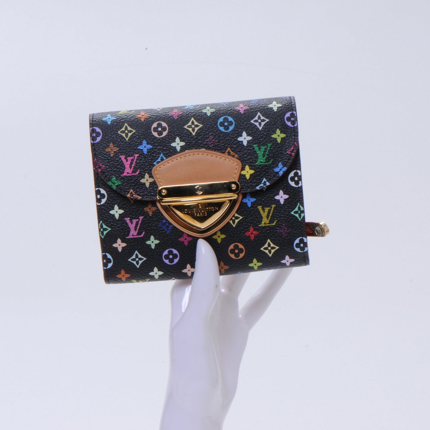 Monogram Multicolor Joey Wallet Black Grenade