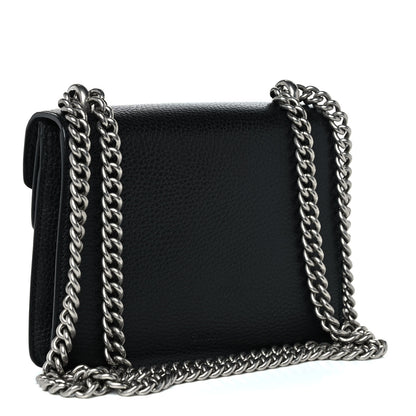 Gucci Calfskin Mini Dionysus Shoulder Bag Black 3 of 13
