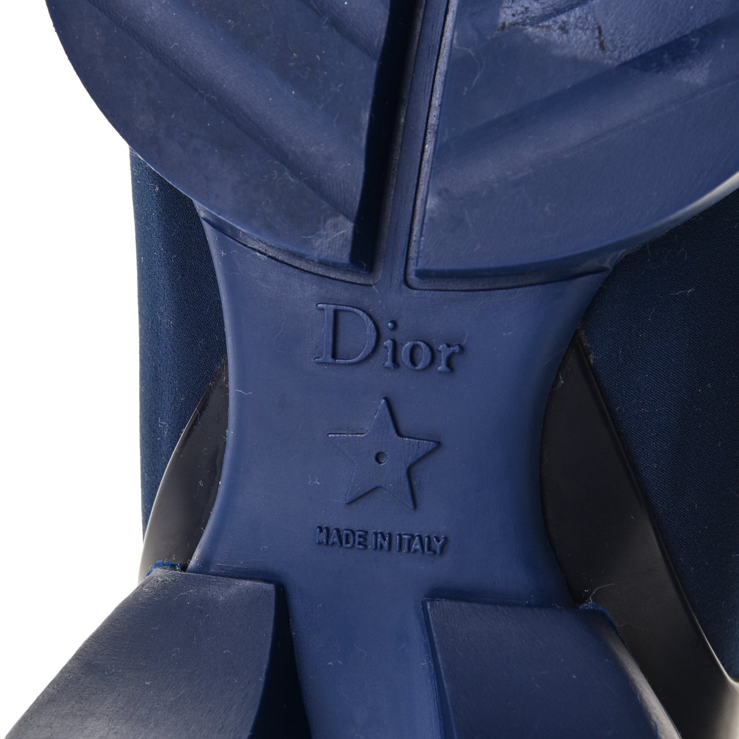 Neoprene Rubber Womens D-Connect Sneakers 41 Indigo Blue