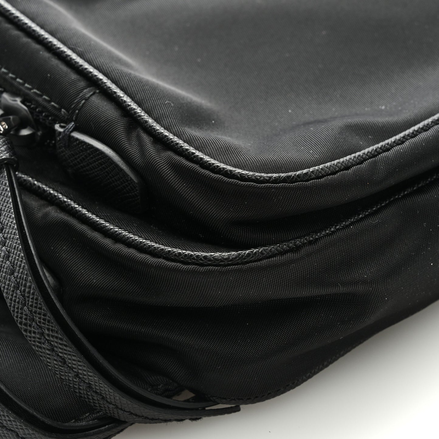 Tessuto Nylon Belt Bag Black