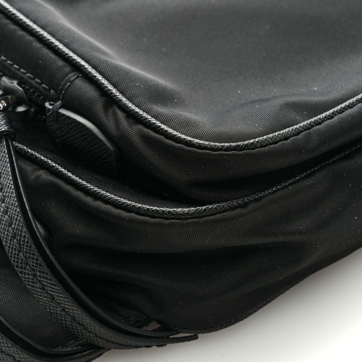 Prada Tessuto Nylon Belt Bag Black 7 of 8