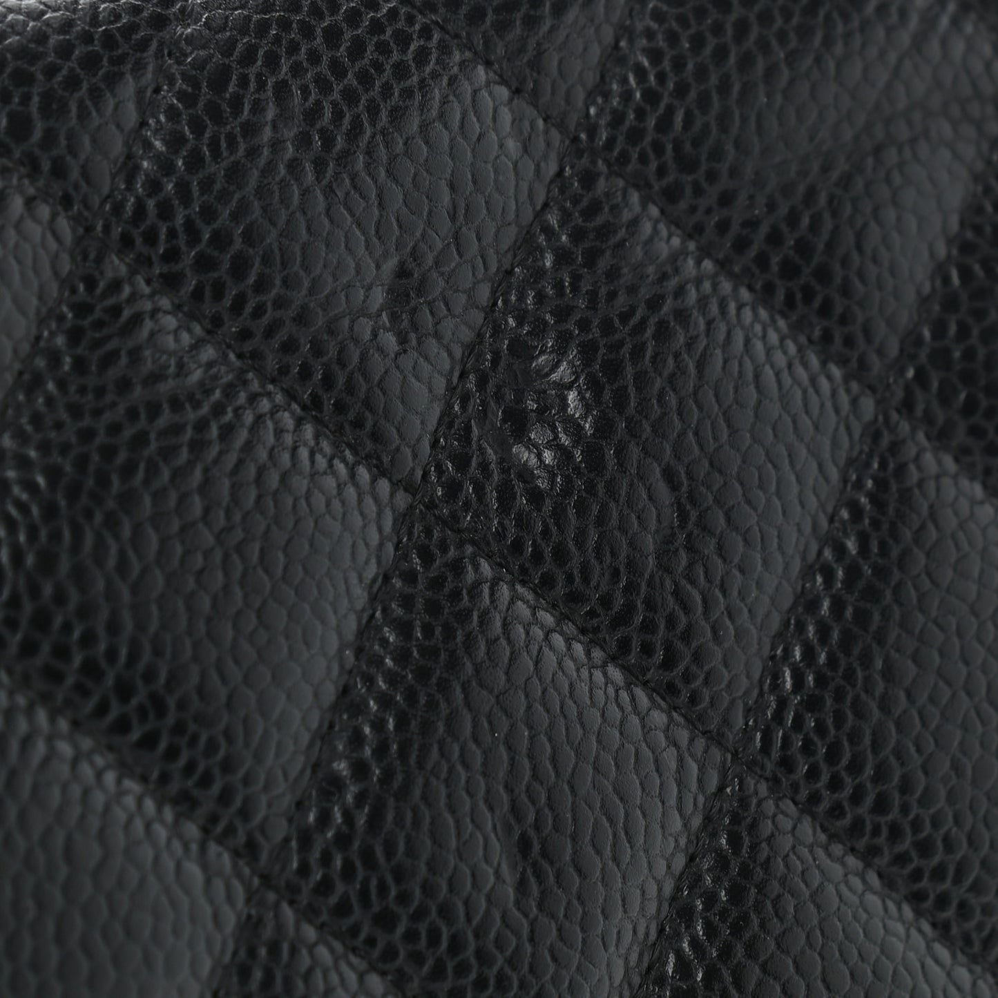 Caviar Quilted Jumbo Single Flap Black