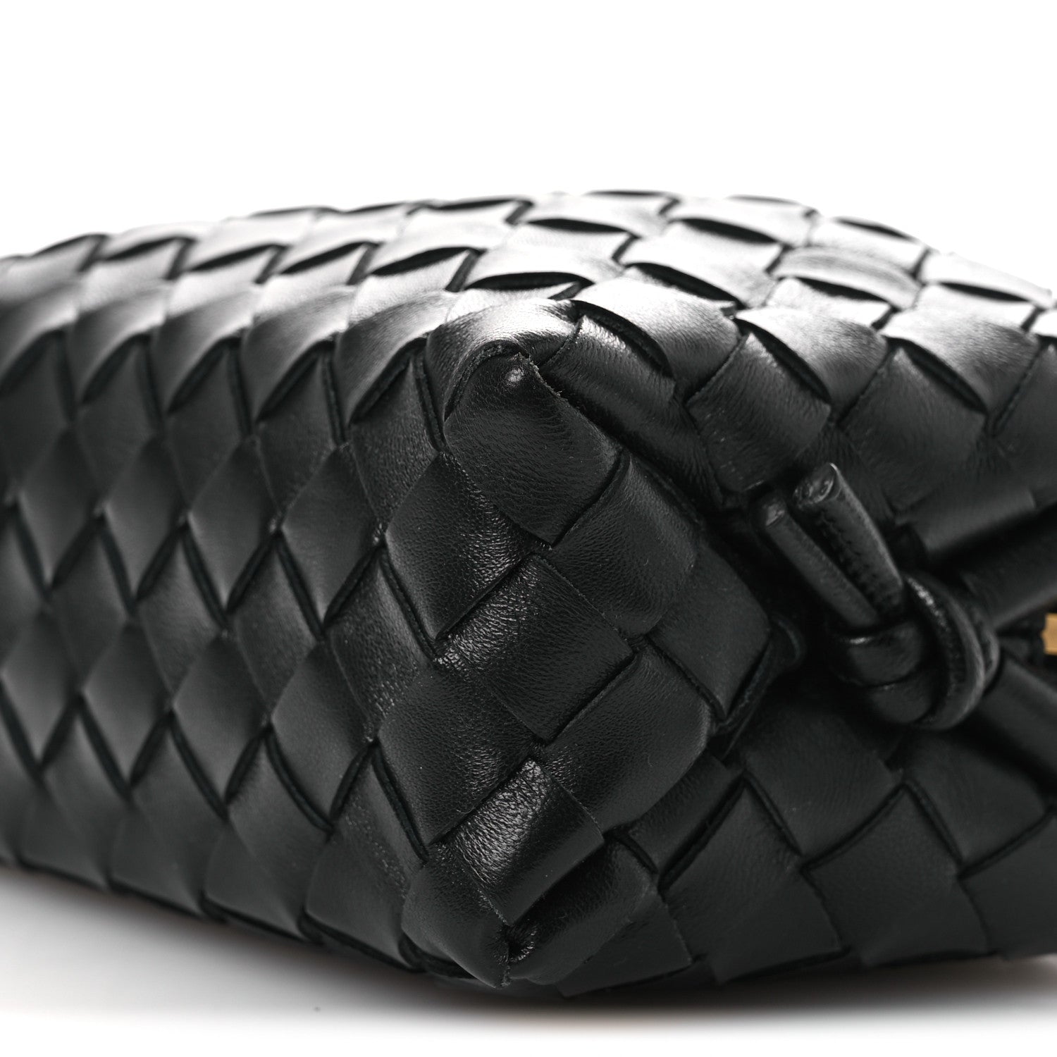 Bottega Veneta Nappa Intrecciato Mini Loop Camera Bag Black 9 of 9