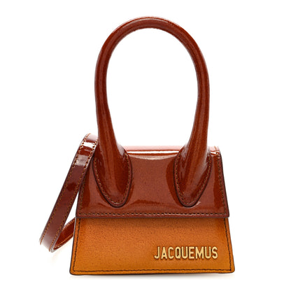 Jacquemus Patent Le Chiquito Shaded Orange 1 of 8