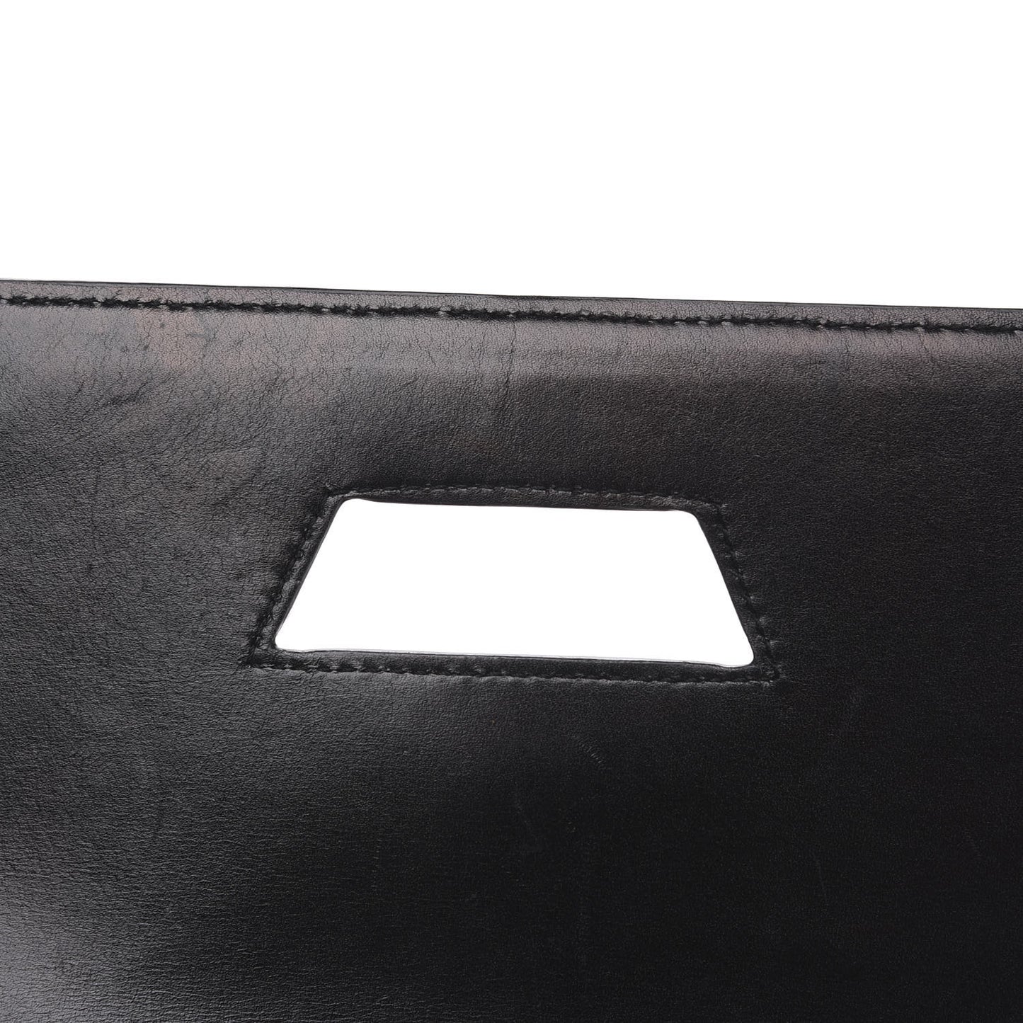 Calfskin Mini Barcelona Shoulder Bag Black