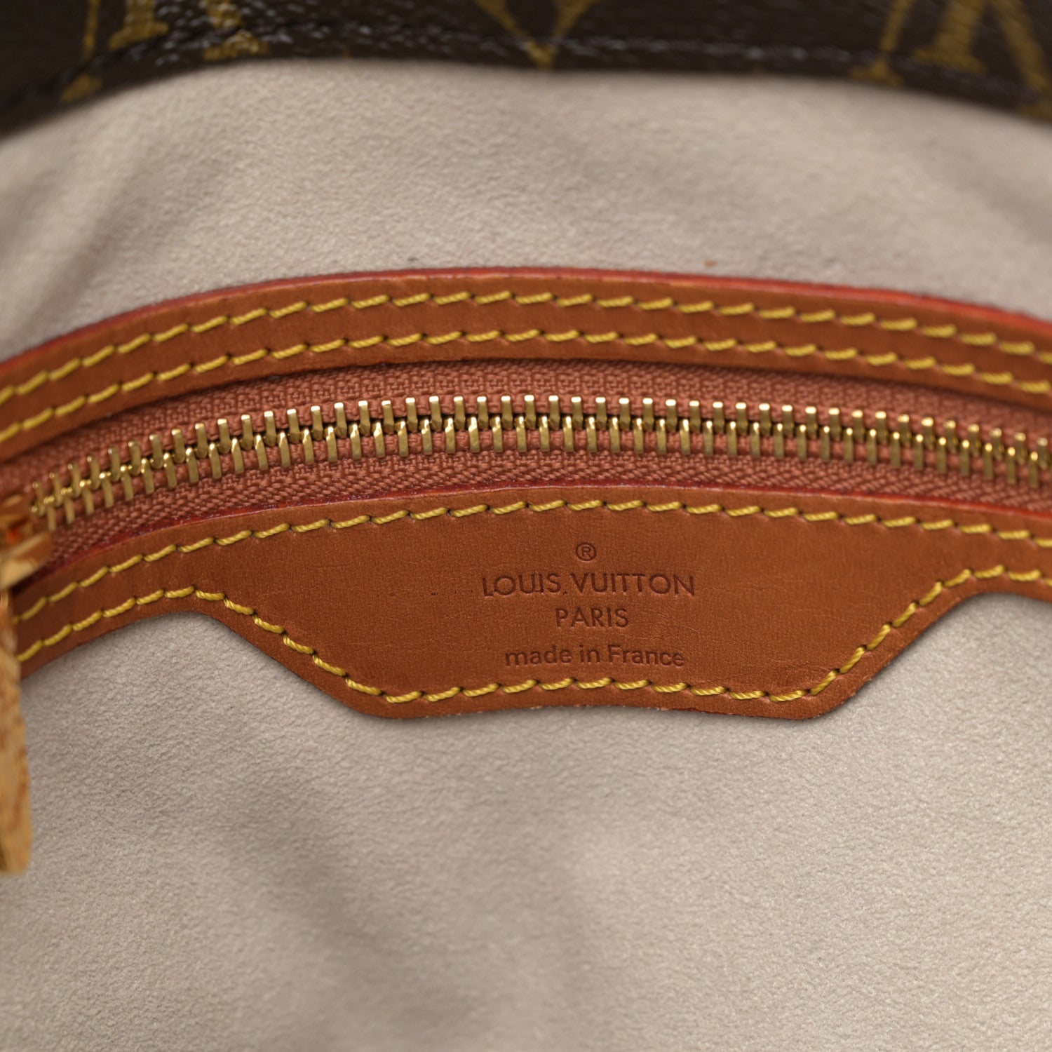 Louis Vuitton Monogram Dentelle Fersen Gold 6 of 10