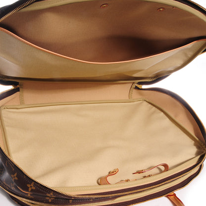 Louis Vuitton Monogram Alize 2 Compartment Luggage Travel Bag 4 of 7