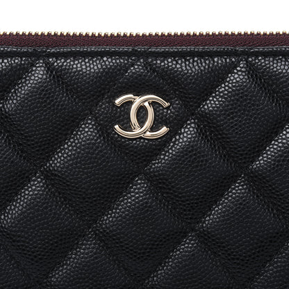 Chanel Caviar Quilted Cosmetic Case Black 11 of 12