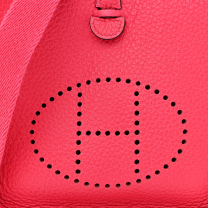 Hermes Taurillon Clemence Evelyne TPM Rose Extreme 8 of 10