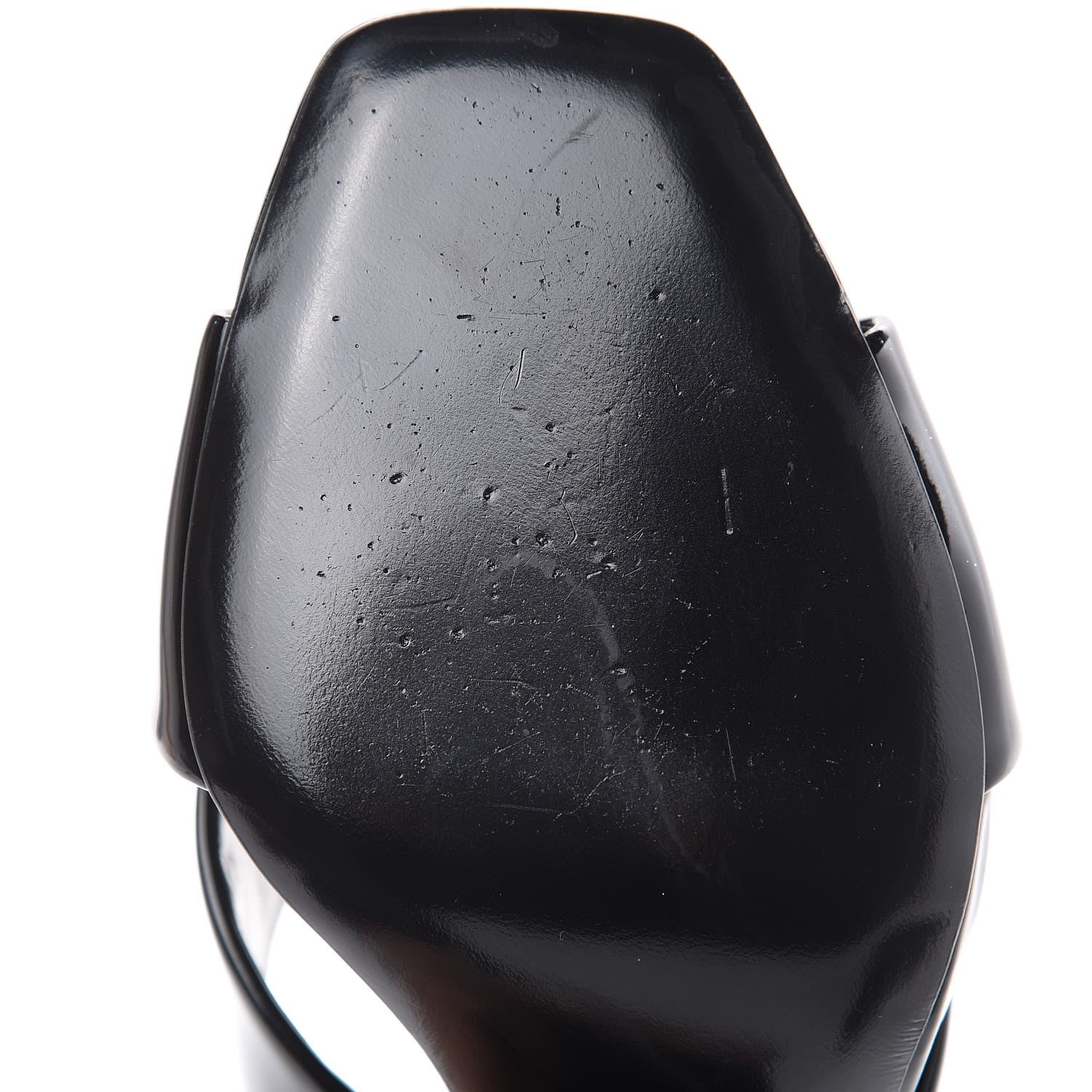 Saint Laurent Patent LouLou 95 Mule Sandals 36 Black 10 of 10