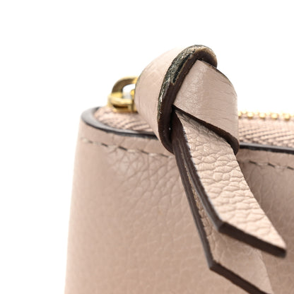 Louis Vuitton Calfskin Lockme Zippy Coin Purse Greige 8 of 9