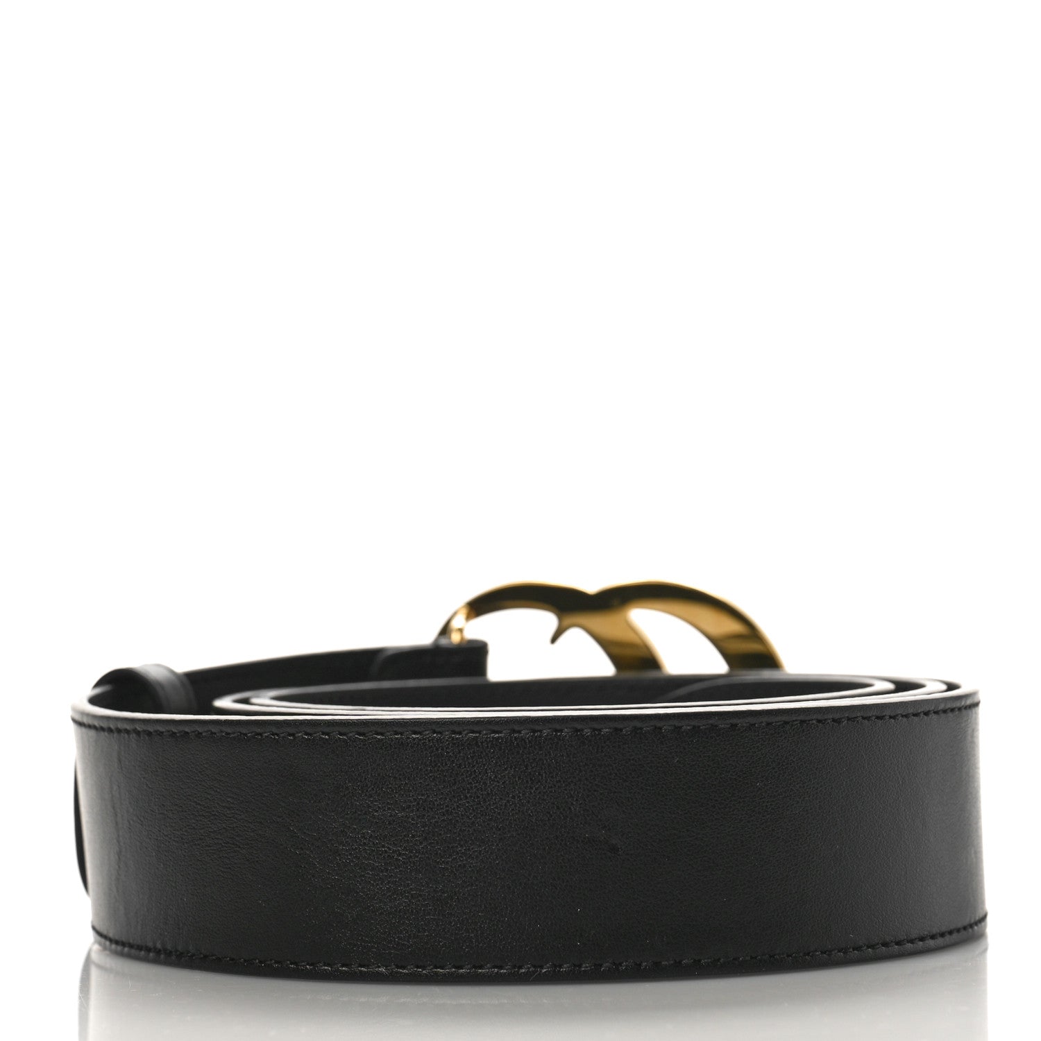 Gucci Calfskin Double G 40mm Belt 100 40 Black 2 of 5