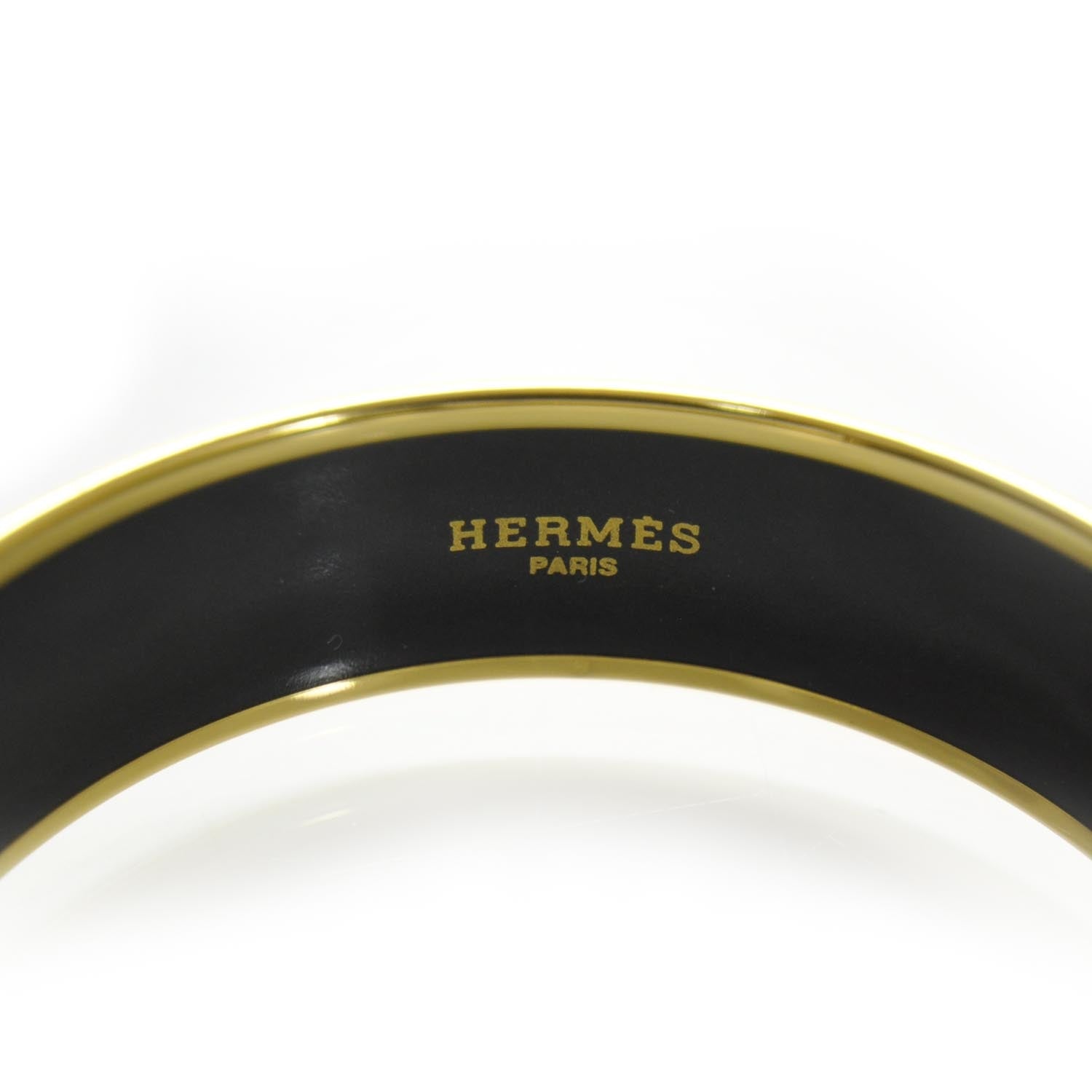 Hermes Enamel Printed Wide Bracelet 5 of 5