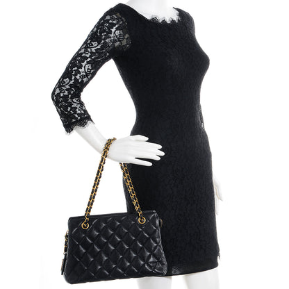 Chanel Caviar Quilted Shoulder Bag Black 2 of 8