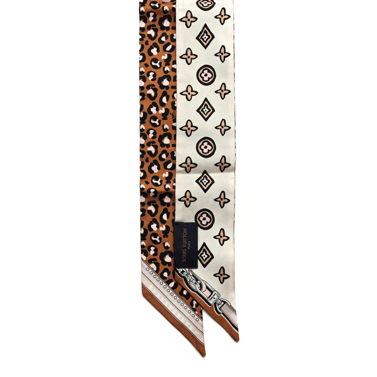 Silk Monogram Wild At Heart BB Bandeau Cream