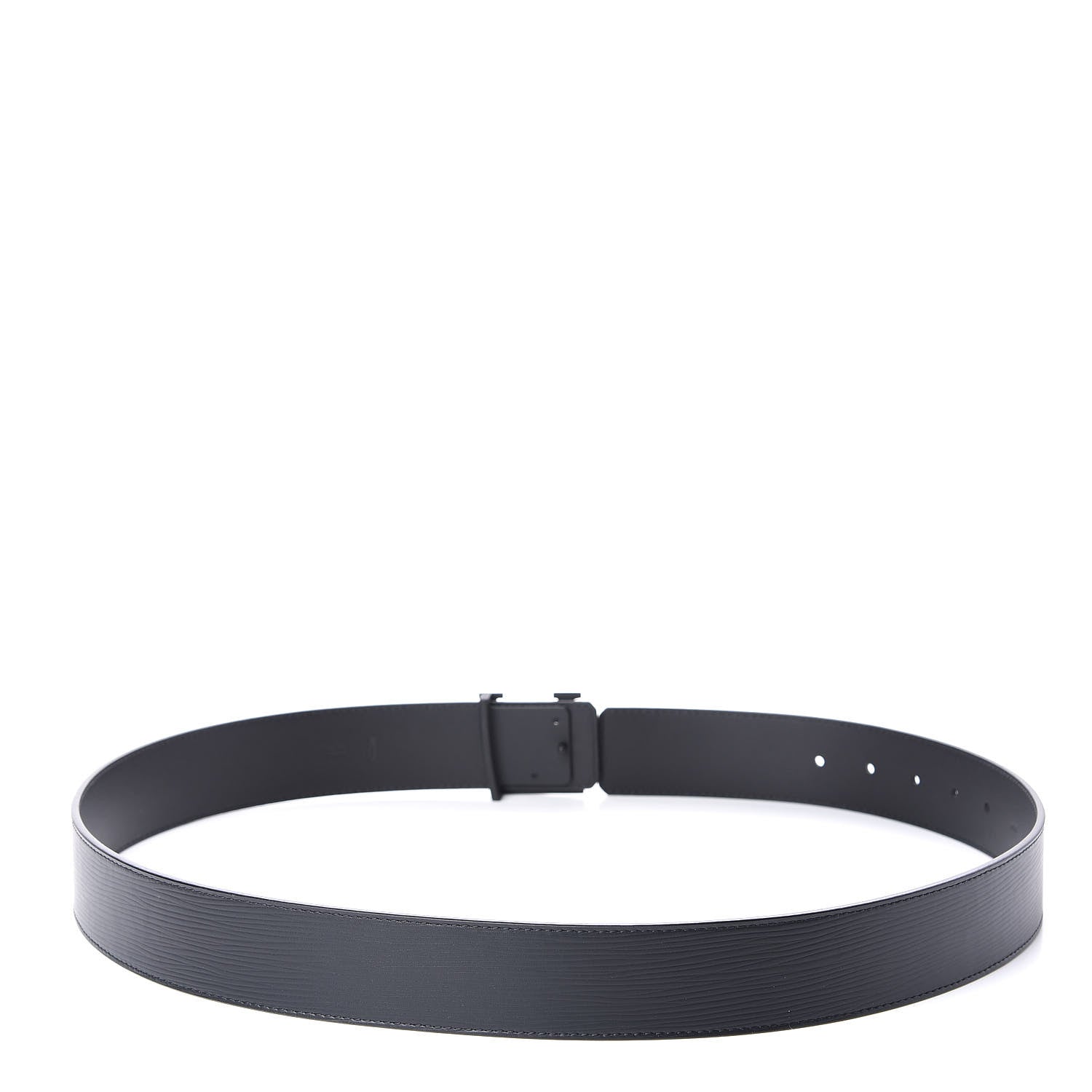Louis Vuitton Epi LV Initiales Belt 95 38 Black 3 of 6