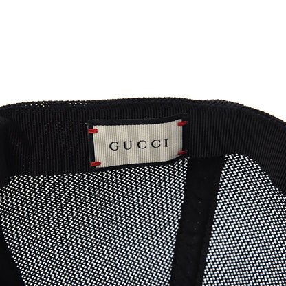 Gucci Cripto Calfskin Logo Baseball Hat L Fuxia Black 5 of 7