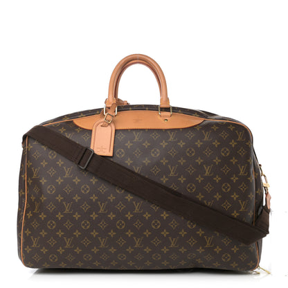 Louis Vuitton Monogram Alize 2 Compartment Luggage Travel Bag 1 of 12