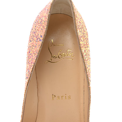 Christian Louboutin Glitter Pigalle Follies Dragonfly 85 Pumps 36.5 Pompadour 7 of 7
