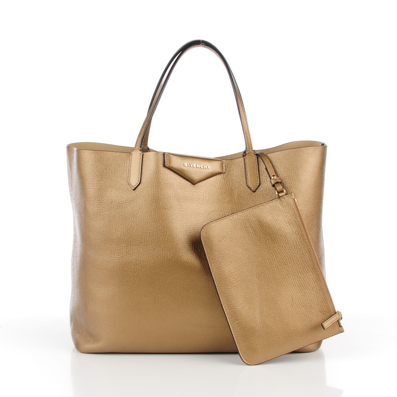 Givenchy Calfskin Large Antigona Tote Gold 5 of 8