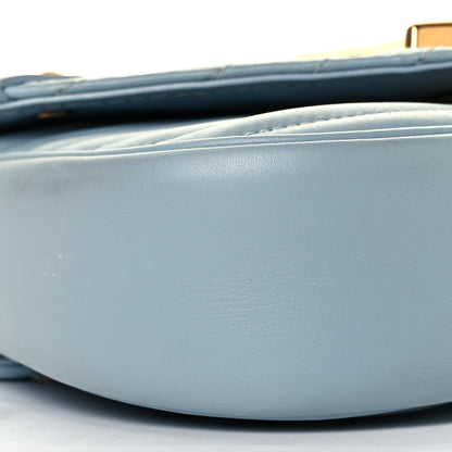 Louis Vuitton Calfskin New Wave Chain PM Porcelain Blue 6 of 8