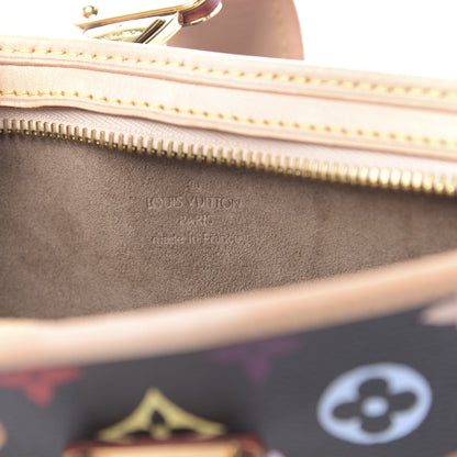 Louis Vuitton Monogram Multicolor Shirley Black 6 of 9