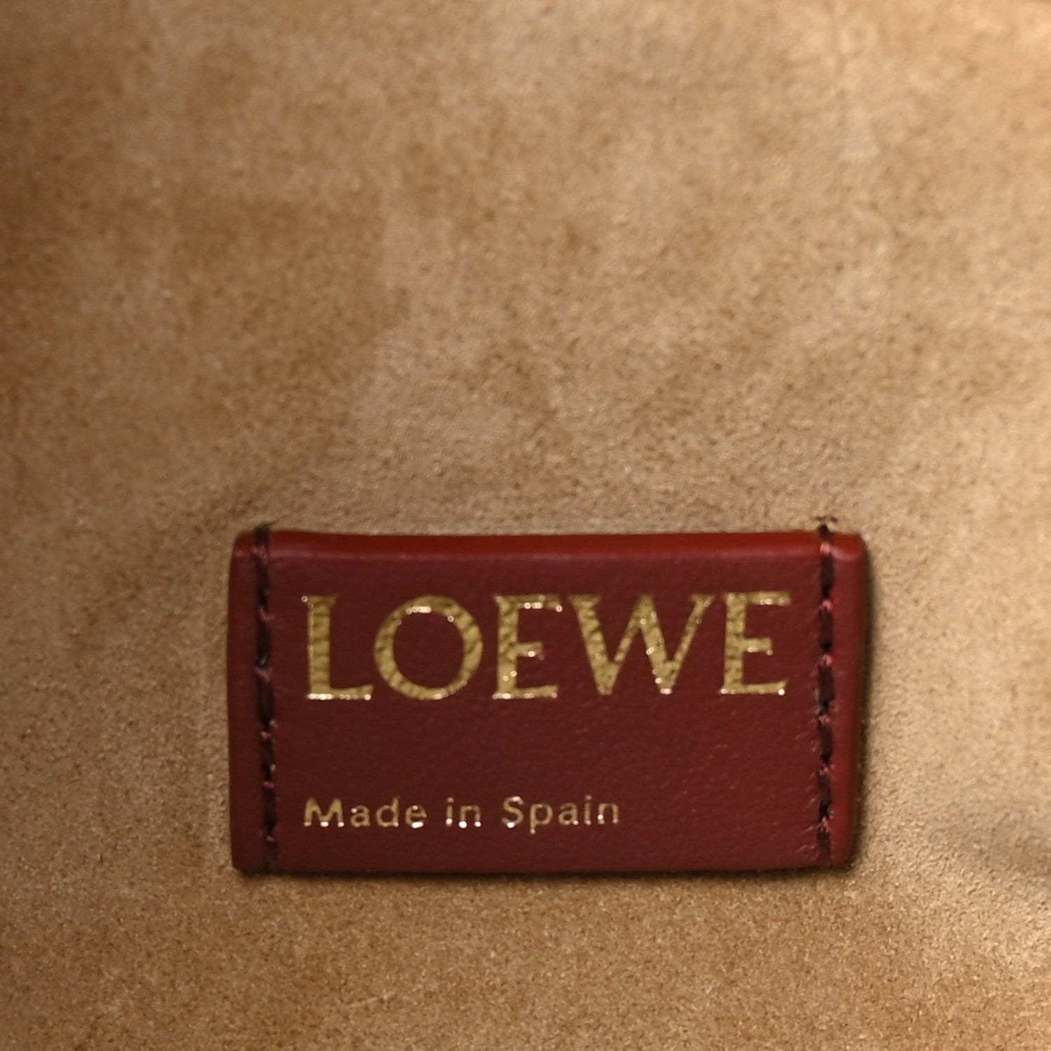 Loewe Mellow Nappa Medium Donut Chain Flamenco Knot Clutch Syrup 6 of 9