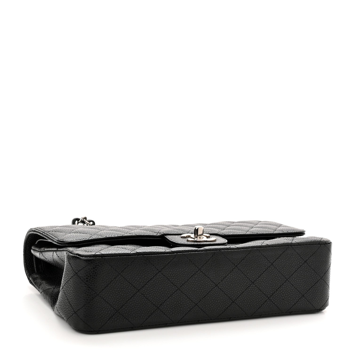 Chanel Caviar Quilted Medium Double Flap Black 4 of 13