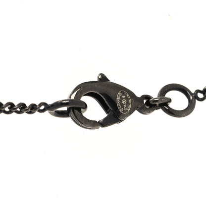 Chanel Ruthenium Crystal CC Necklace Black 4 of 5