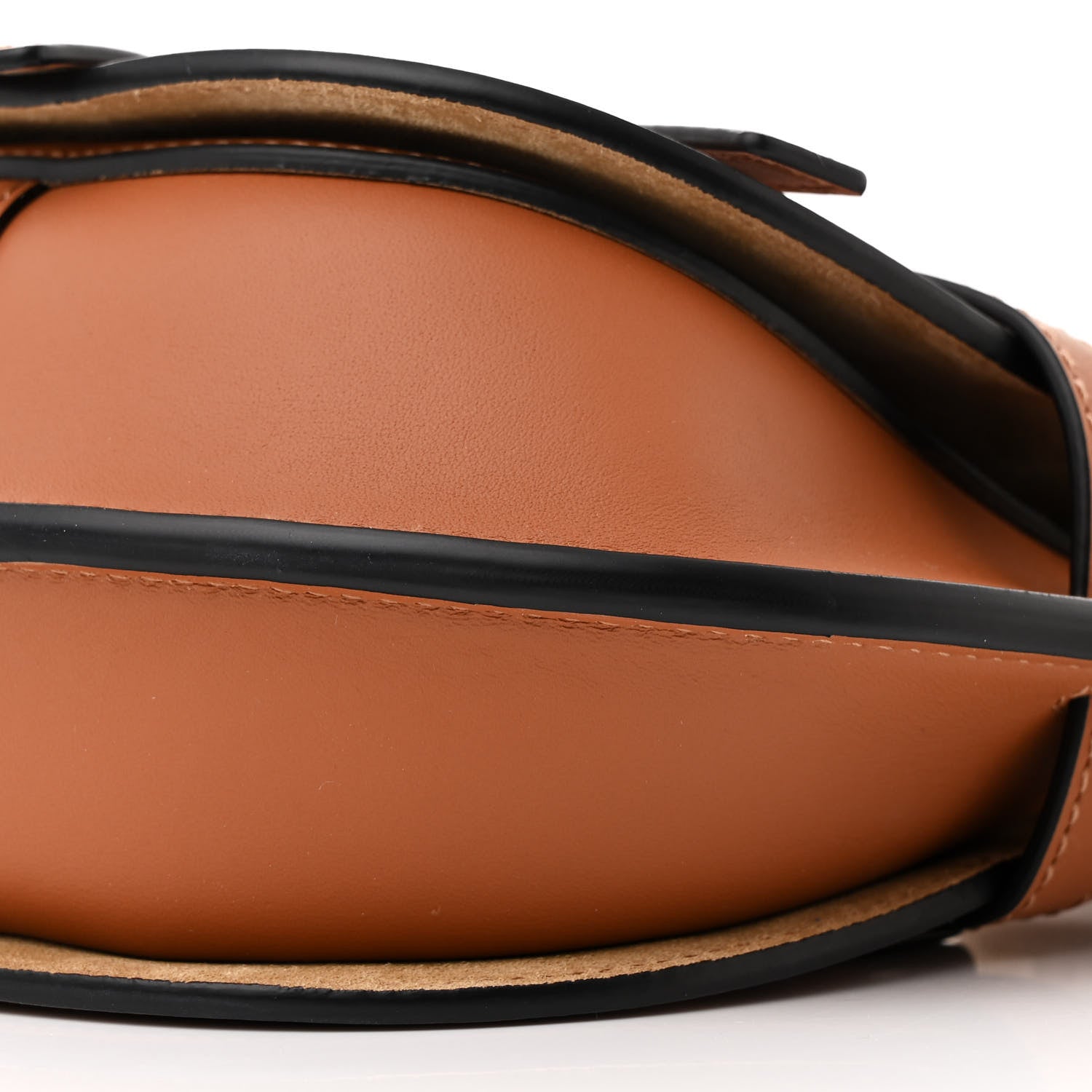 Loewe Calfskin Jacquard Mini Gate Dual Bag Tan 9 of 9