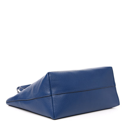 Prada Vitello Phenix Zip Shopping Tote Bluette 3 of 9