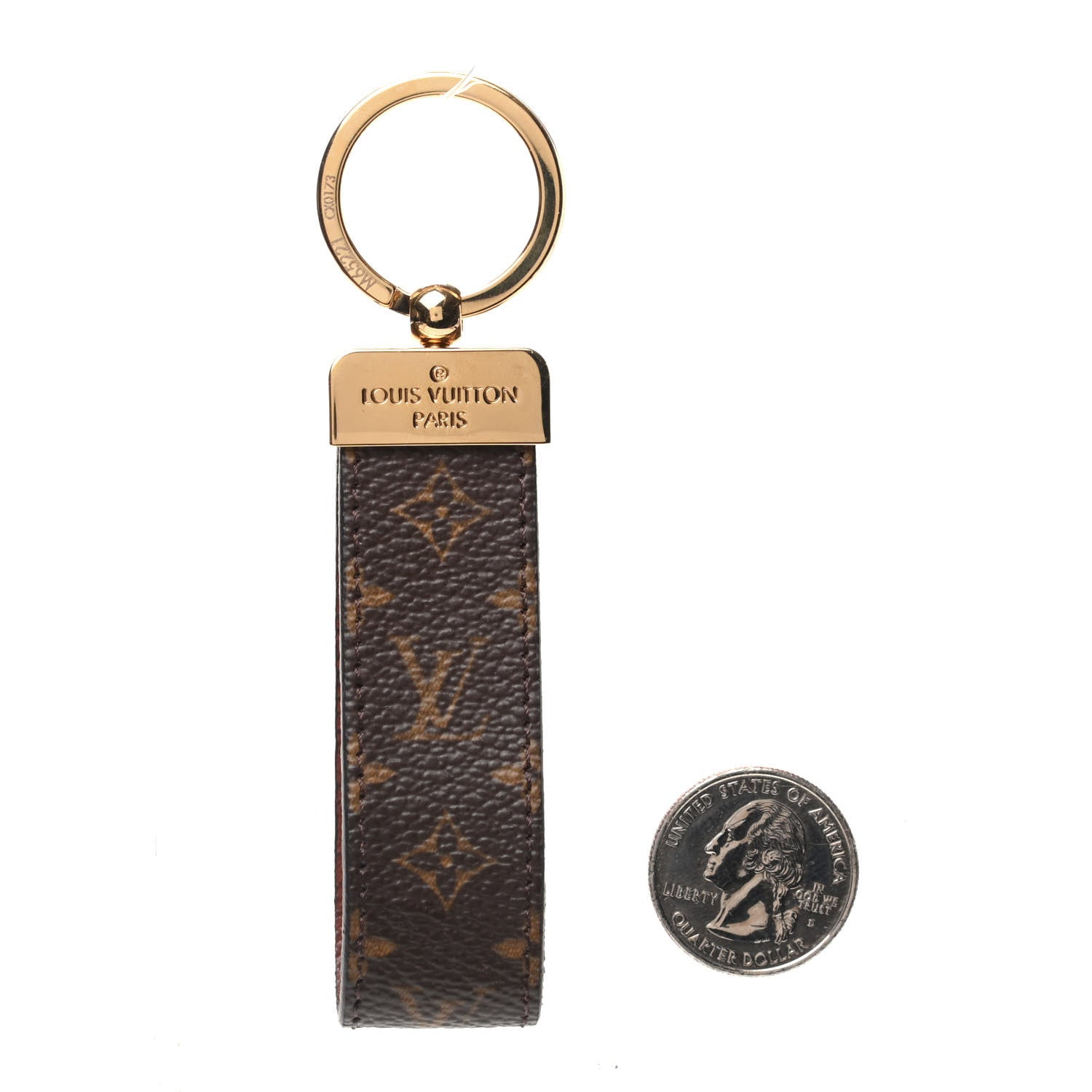 Louis Vuitton Monogram Dragonne Key Holder 2 of 3
