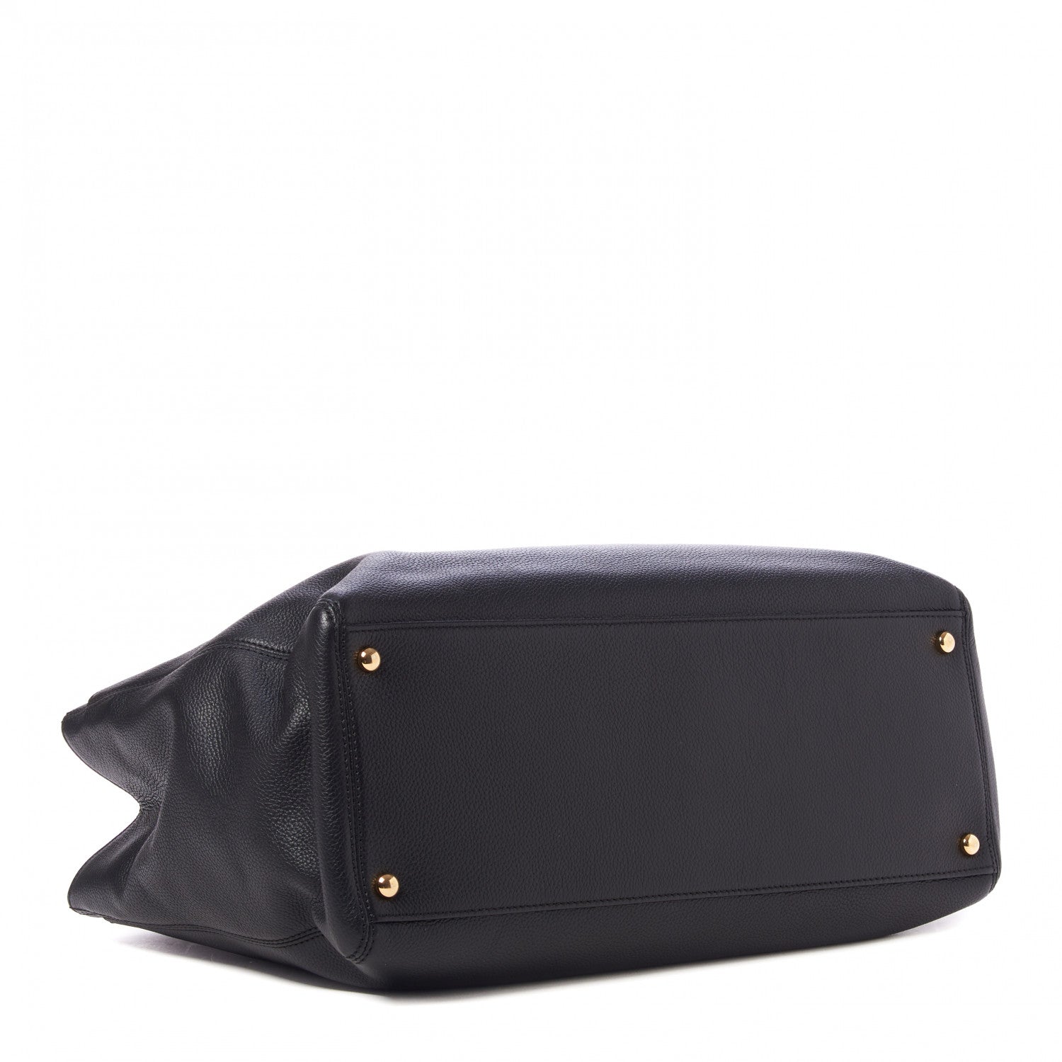 Chanel Calfskin Cerf Executive Shopper Tote Black 3 of 10