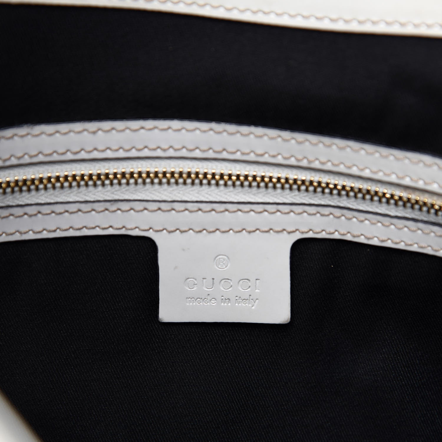 Gucci Dialux Medium Britt Shoulder Bag Off White 8 of 10