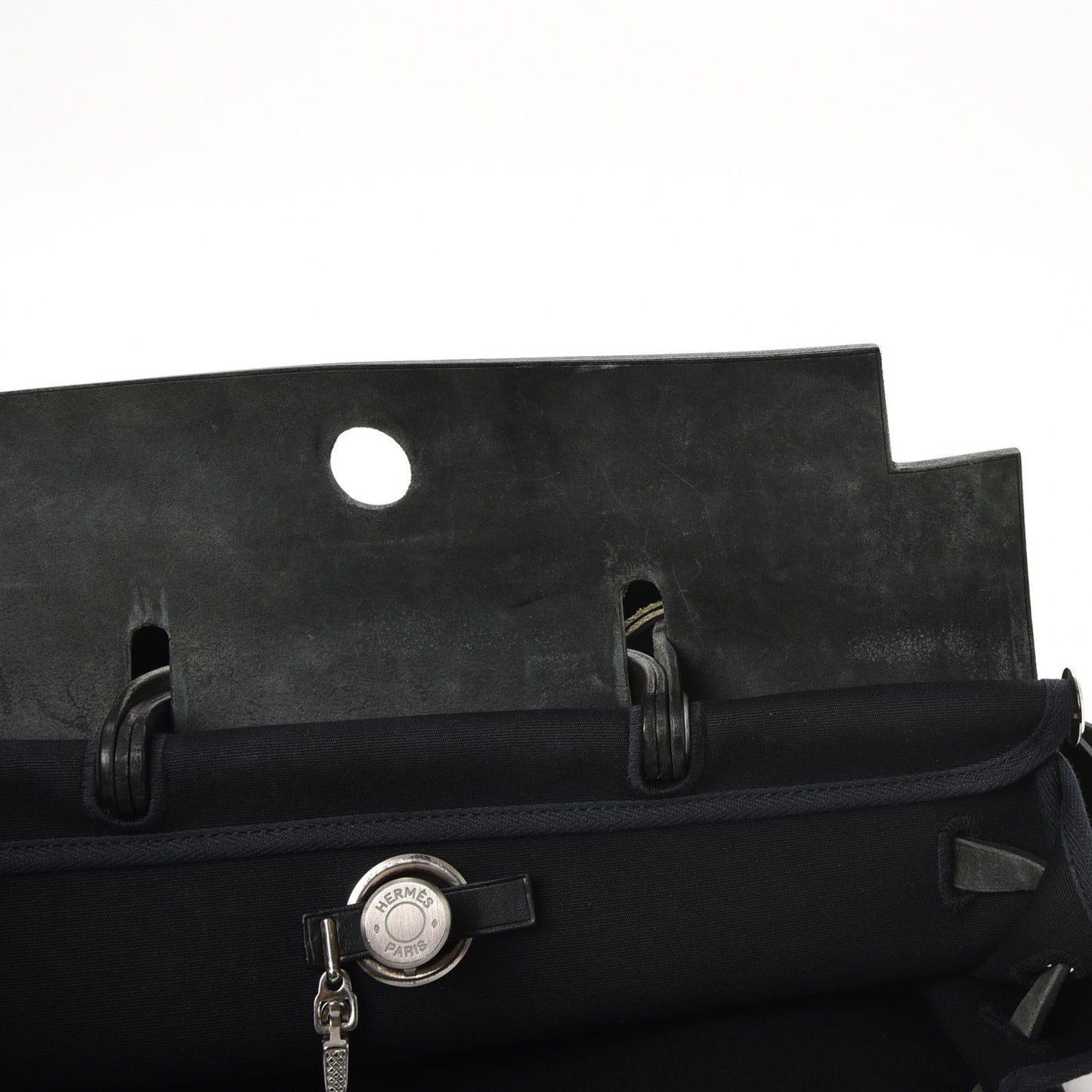 Toile Vache Calfskin Herbag 40 GM Black