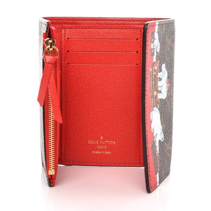 Louis Vuitton Monogram 2017 Christmas Animation Victorine Wallet 5 of 8