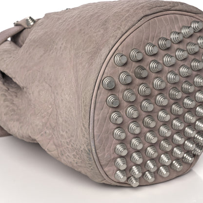 Alexander Wang Pebbled Lambskin Diego Bucket Bag Taupe 7 of 8