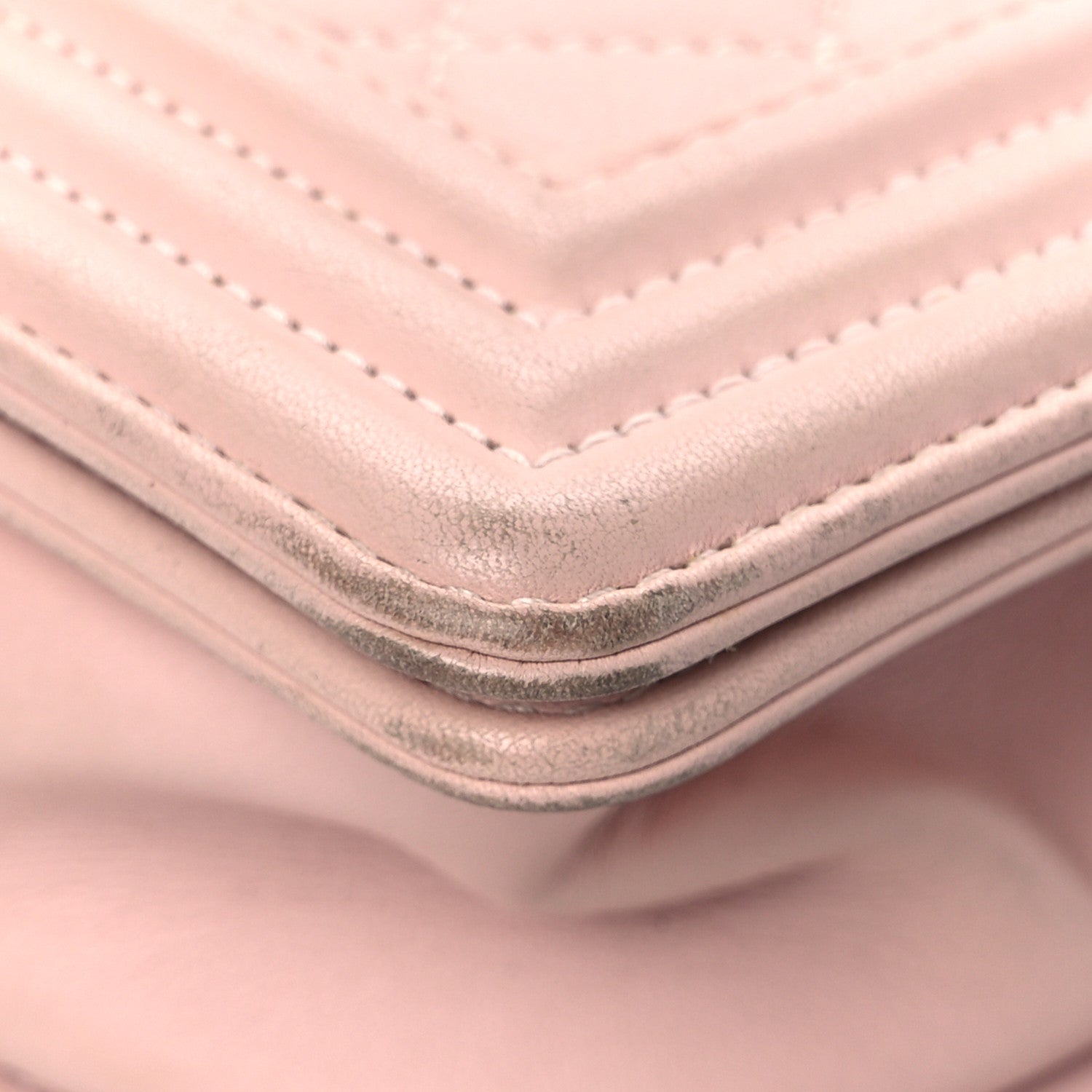 Chanel Lambskin Quilted Small Boy Flap Light Pink 9 of 12