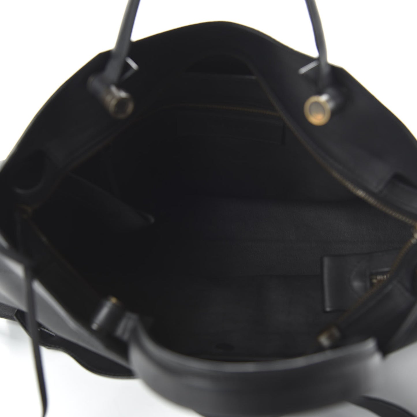Veau Soyeux Perforated Blackout Hardware City Black