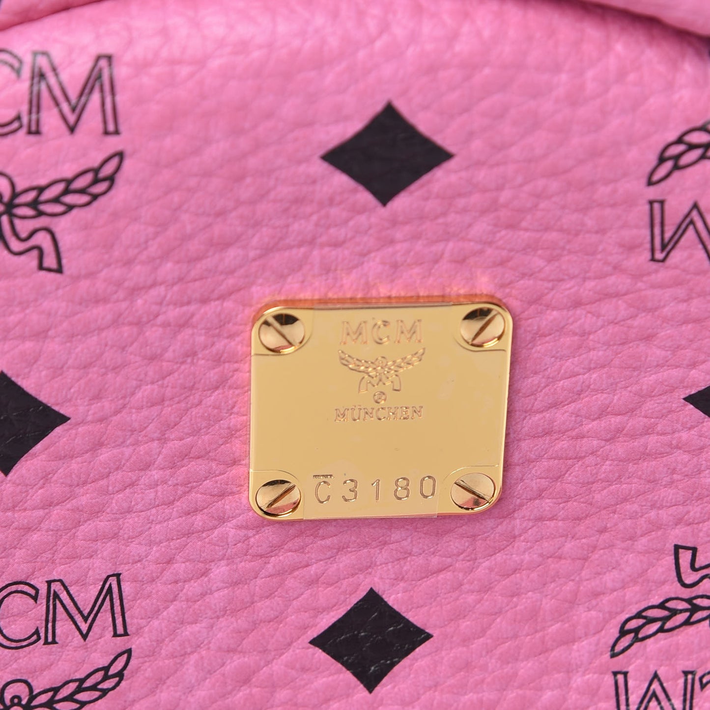 Visetos Small Side Stud Stark Backpack Pink