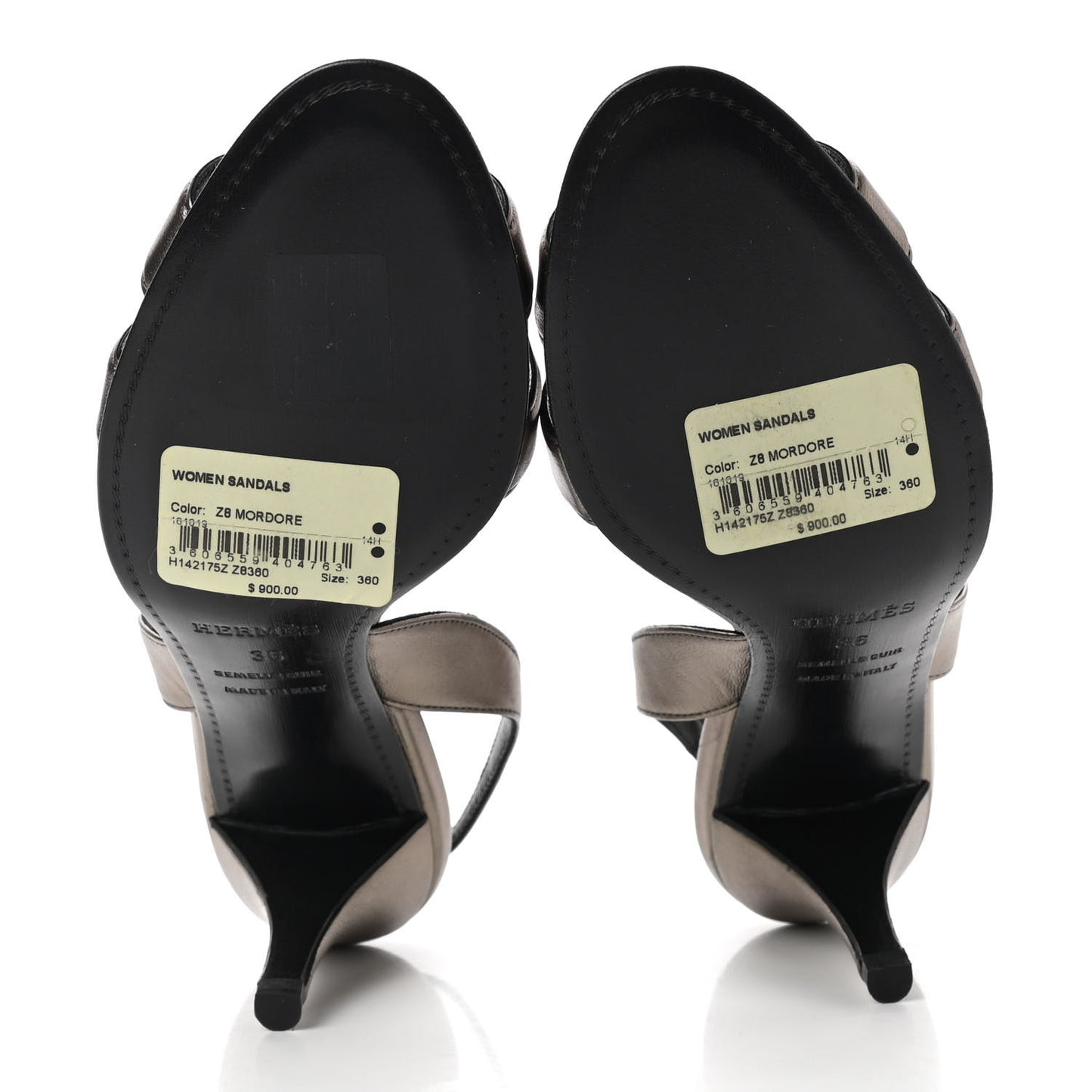 Metallic Nappa Night 70 Slingback Sandals 36 Mordore