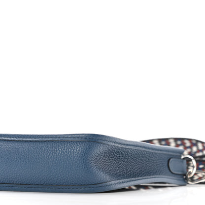 Hermes Taurillon Clemence Zigzag Evelyne TPM Deep Bleu Bleu Zellige Indigo Black 6 of 11