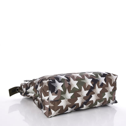 Valentino Garavani Nylon Printed Camustars Rockstud Vertical Tote Army Green White 4 of 7