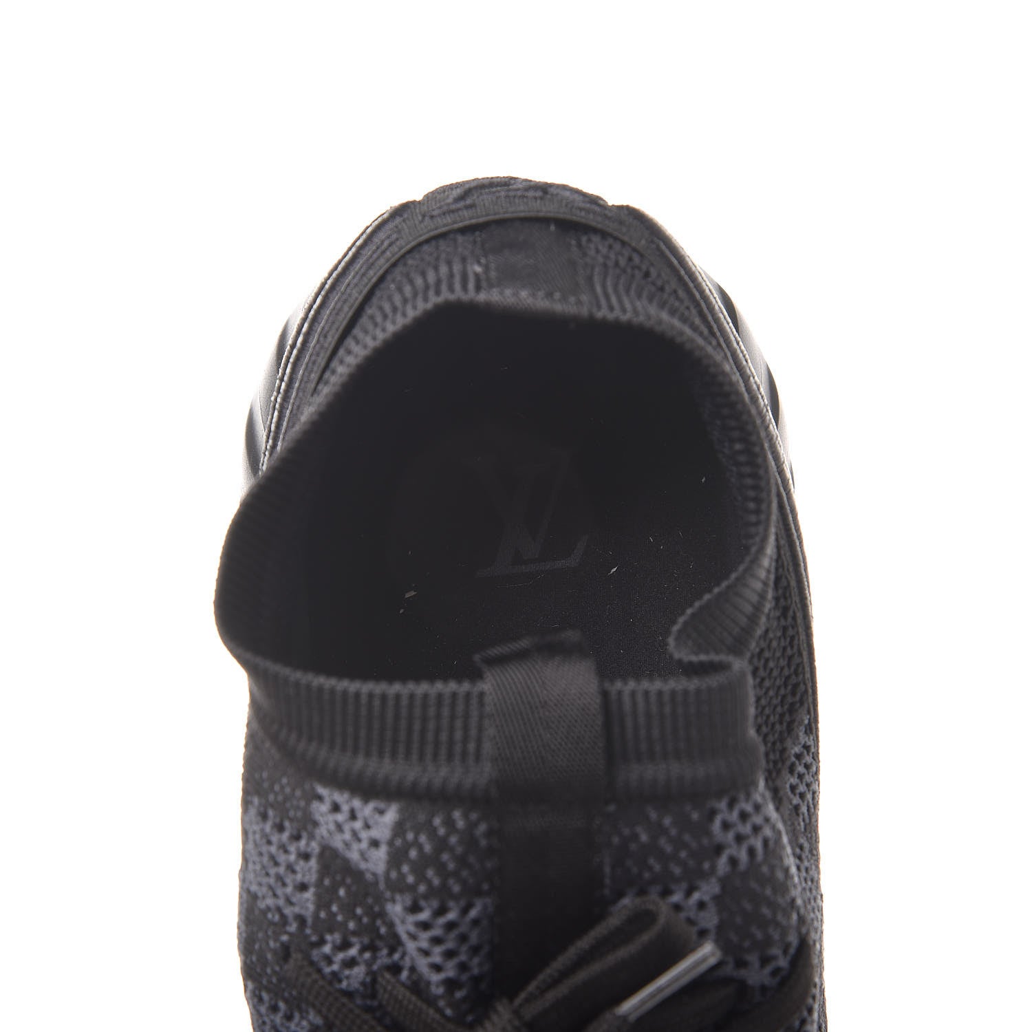 Louis Vuitton Knit Damier Fastlane Sneakers 10 Graphite 7 of 7