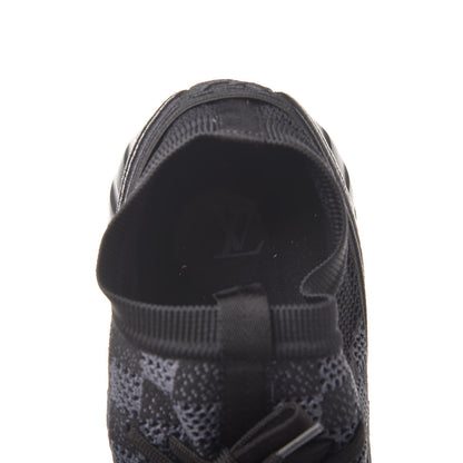 Louis Vuitton Knit Damier Fastlane Sneakers 10 Graphite 7 of 7